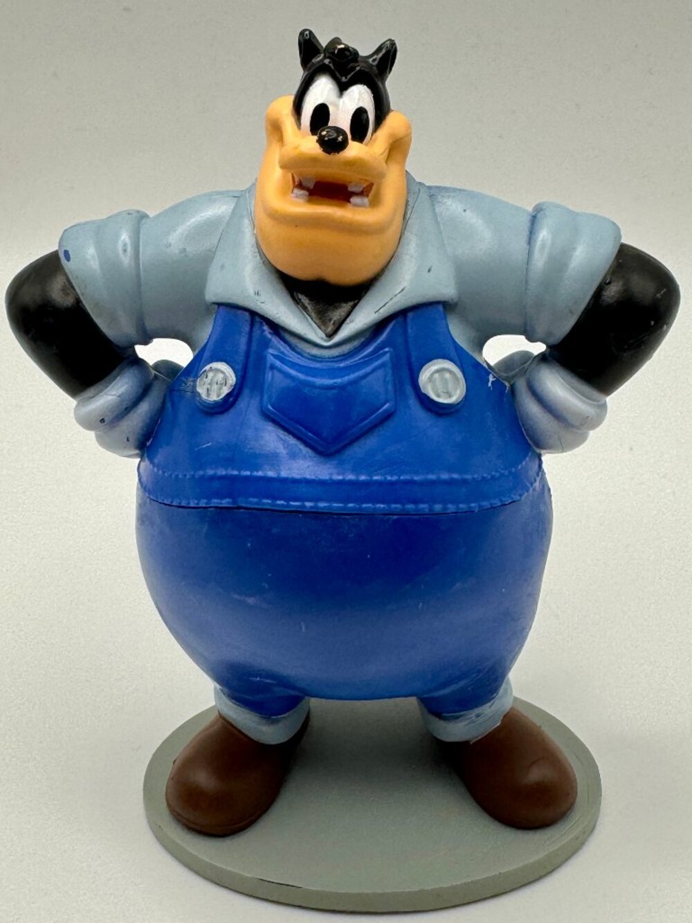 Disney PETE Figure Mickey Mouse Villain Hard PVC Plastic Toy Cake Topper
